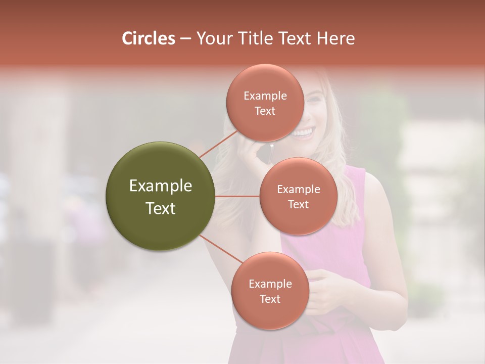 Dress Communicate Outdoor PowerPoint Template