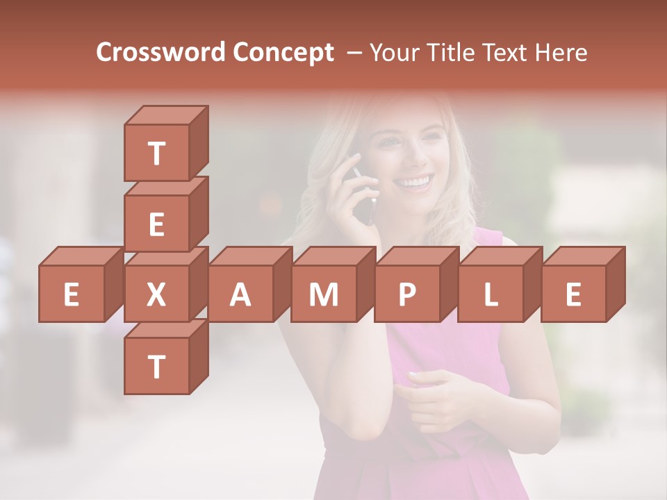 Dress Communicate Outdoor PowerPoint Template