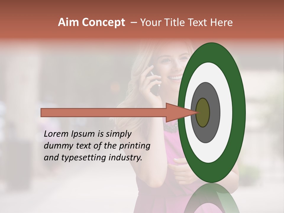 Dress Communicate Outdoor PowerPoint Template