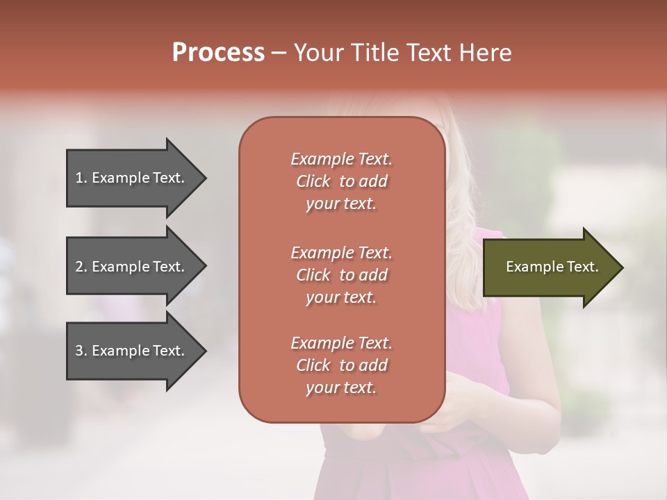 Dress Communicate Outdoor PowerPoint Template