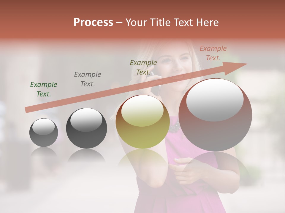 Dress Communicate Outdoor PowerPoint Template