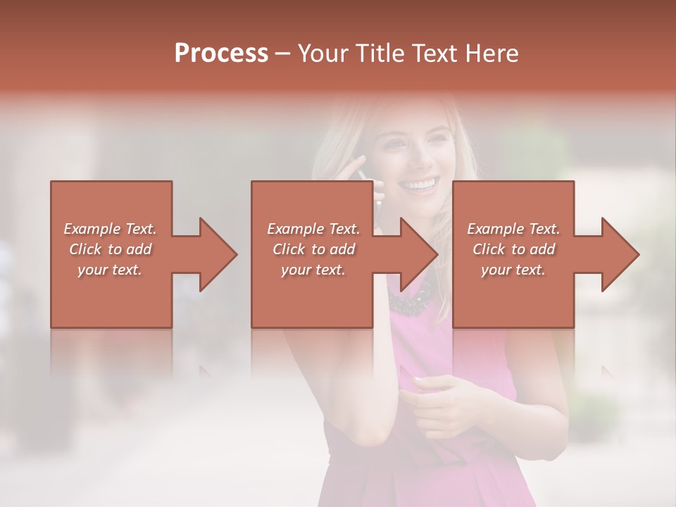 Dress Communicate Outdoor PowerPoint Template