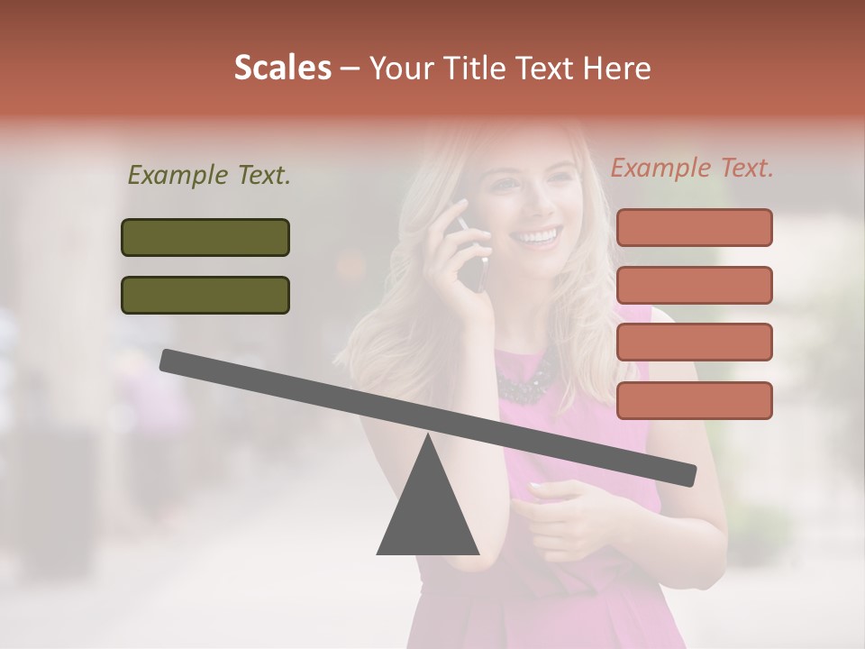 Dress Communicate Outdoor PowerPoint Template