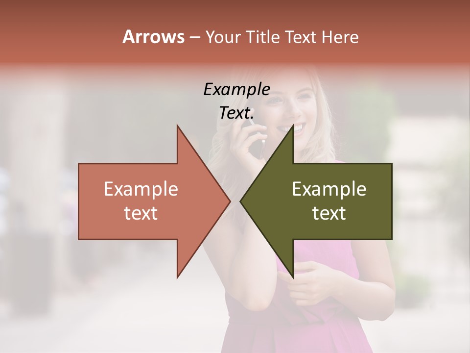 Dress Communicate Outdoor PowerPoint Template