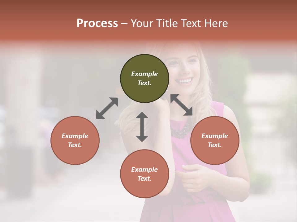Dress Communicate Outdoor PowerPoint Template