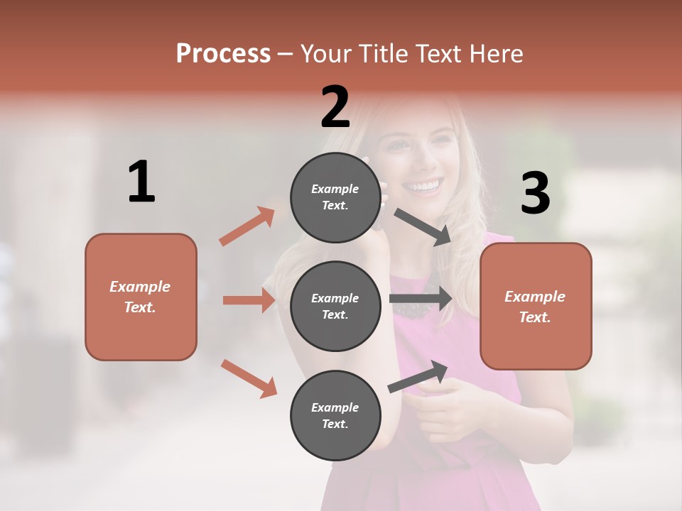Dress Communicate Outdoor PowerPoint Template