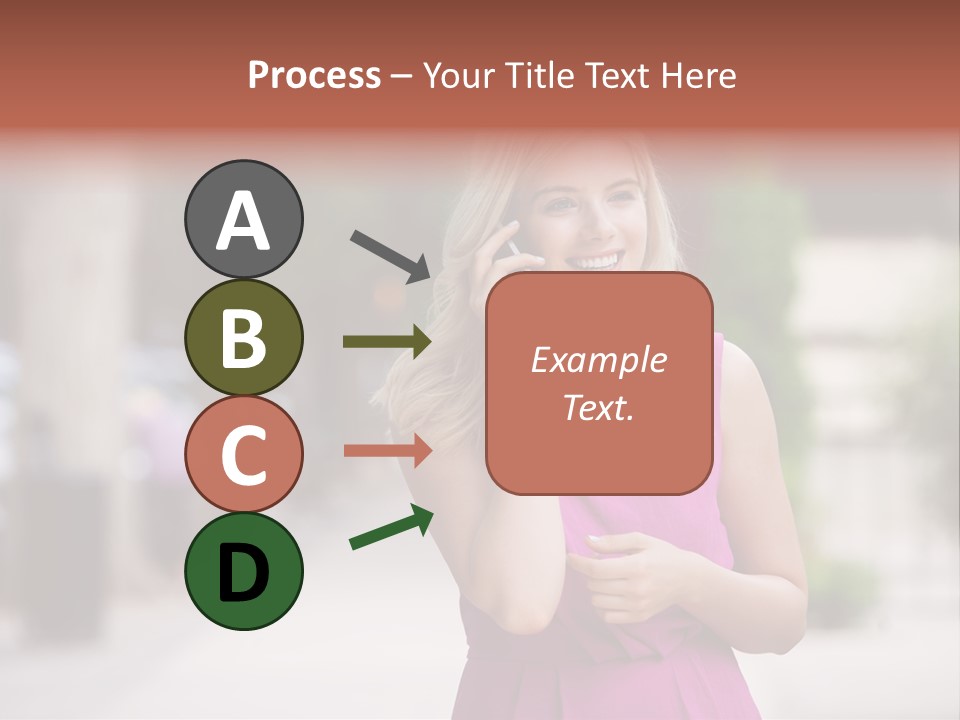 Dress Communicate Outdoor PowerPoint Template