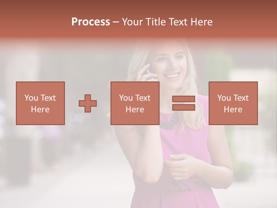 Dress Communicate Outdoor PowerPoint Template