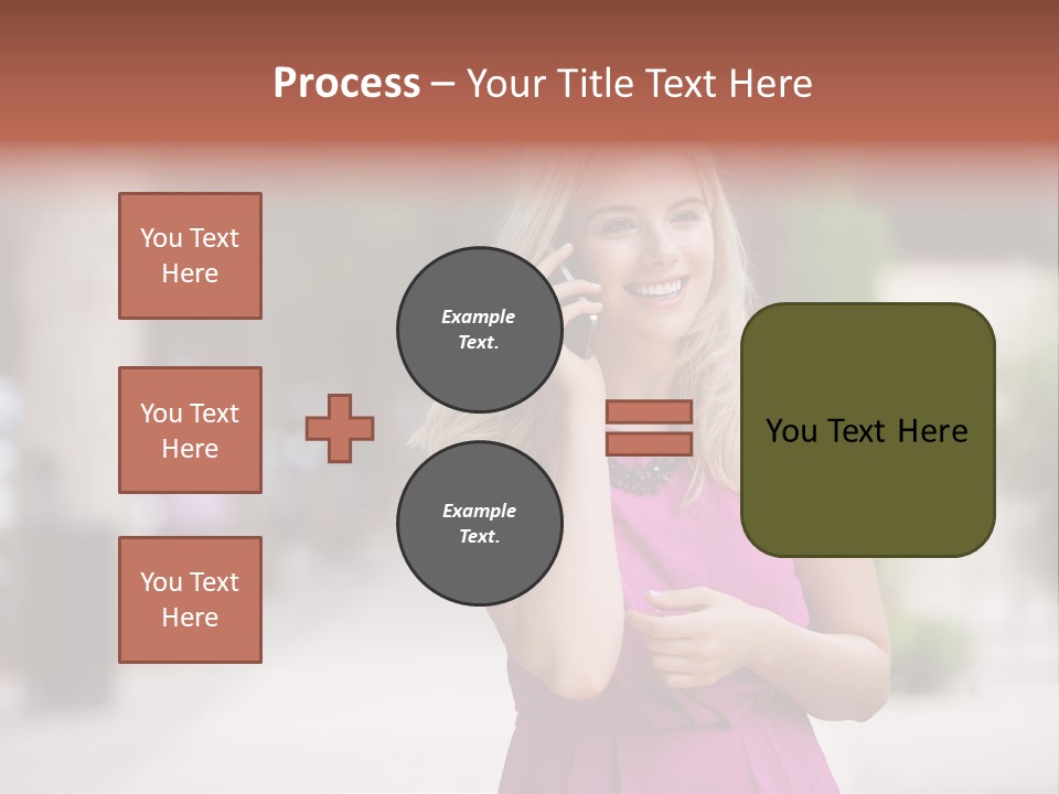 Dress Communicate Outdoor PowerPoint Template