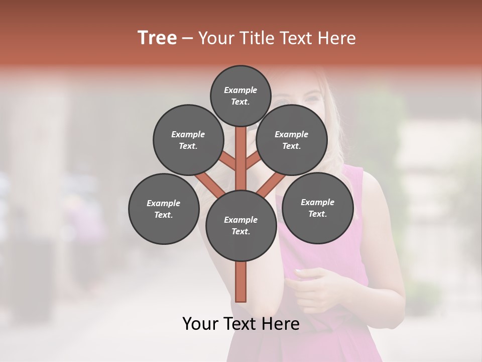 Dress Communicate Outdoor PowerPoint Template