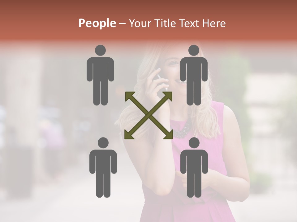 Dress Communicate Outdoor PowerPoint Template