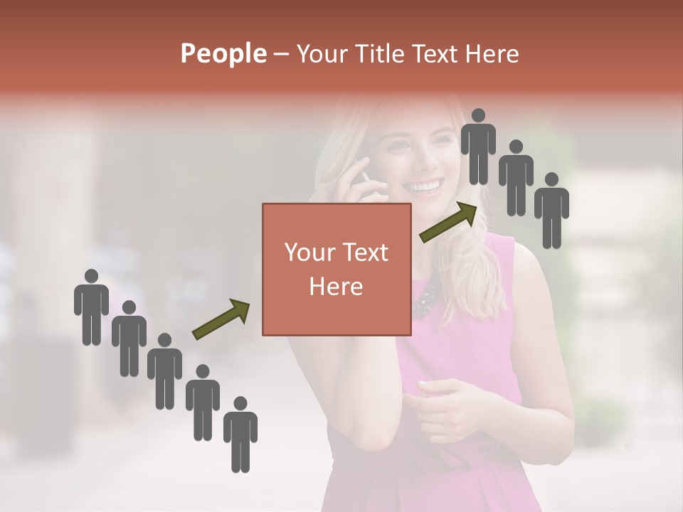 Dress Communicate Outdoor PowerPoint Template