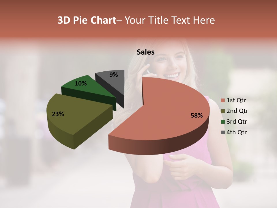 Dress Communicate Outdoor PowerPoint Template