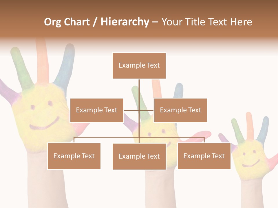 Smiley Face Joy Shopping PowerPoint Template
