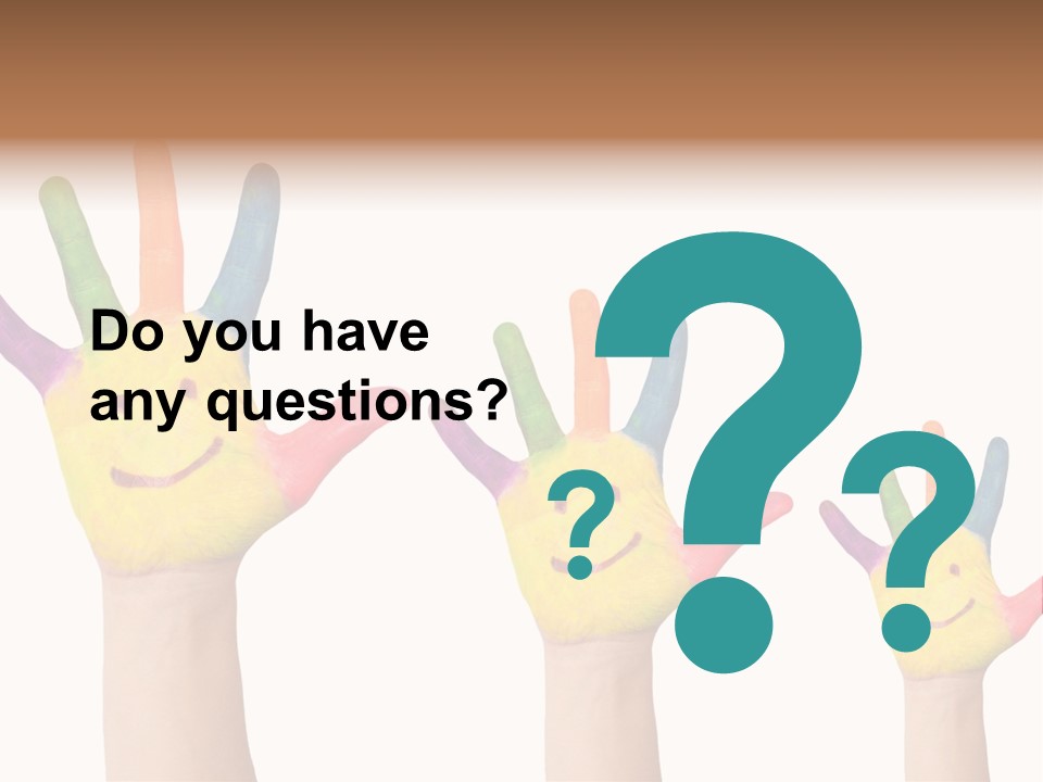 Smiley Face Joy Shopping PowerPoint Template