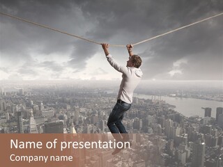 Professional Challenge Concentration PowerPoint Template