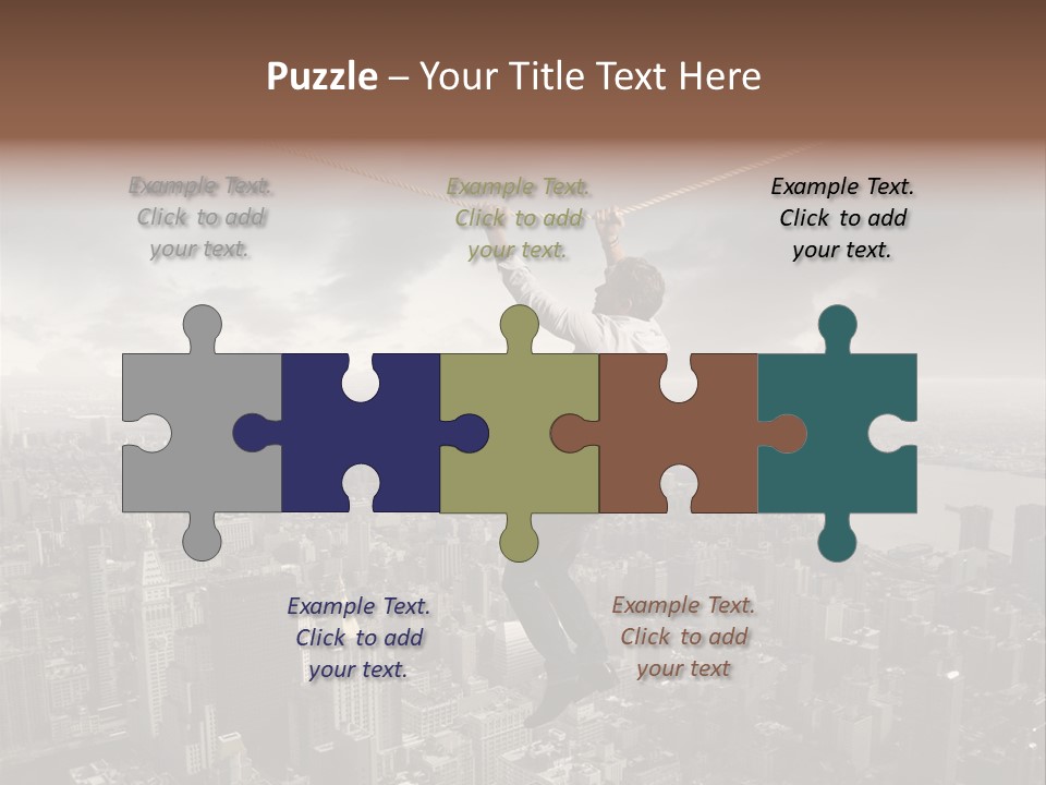 Professional Challenge Concentration PowerPoint Template