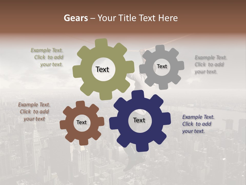 Professional Challenge Concentration PowerPoint Template