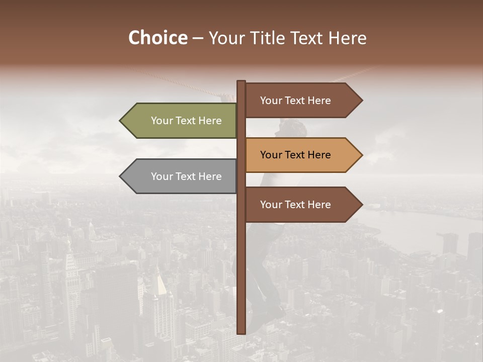 Professional Challenge Concentration PowerPoint Template