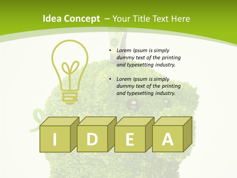 Consumption Innovation Energy PowerPoint Template