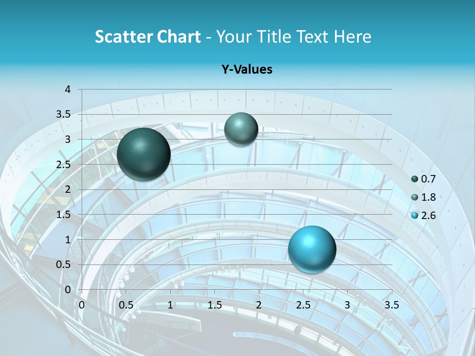 Perspective Design Circle PowerPoint Template