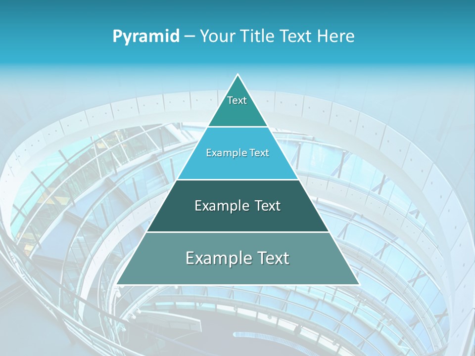 Perspective Design Circle PowerPoint Template