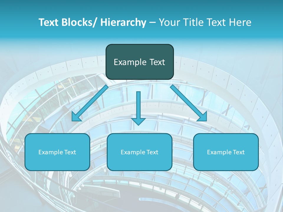 Perspective Design Circle PowerPoint Template