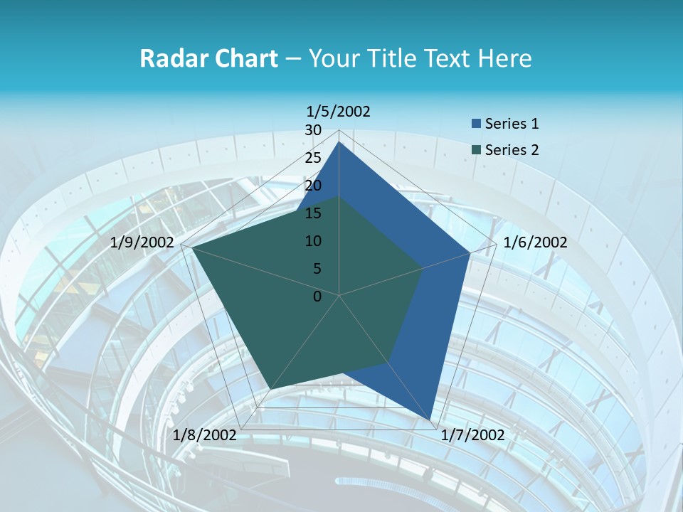 Perspective Design Circle PowerPoint Template