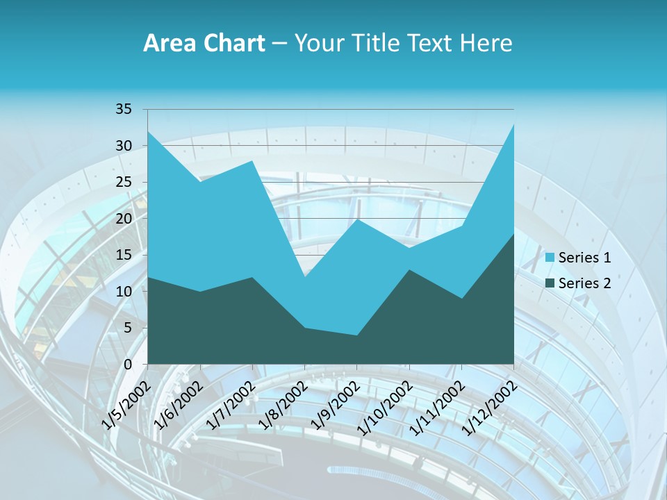 Perspective Design Circle PowerPoint Template