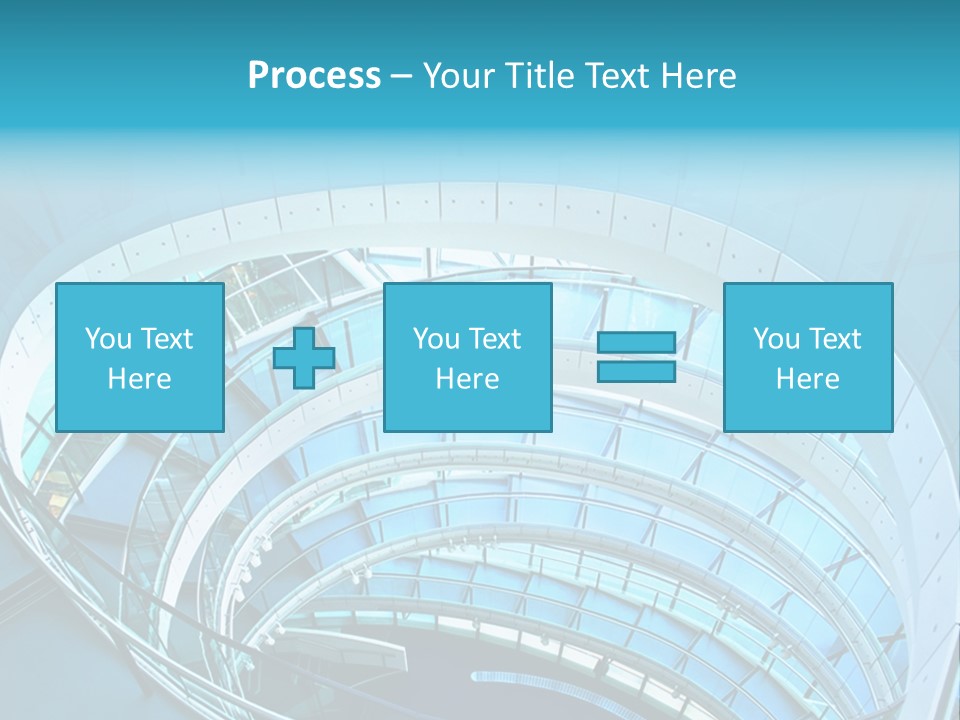 Perspective Design Circle PowerPoint Template