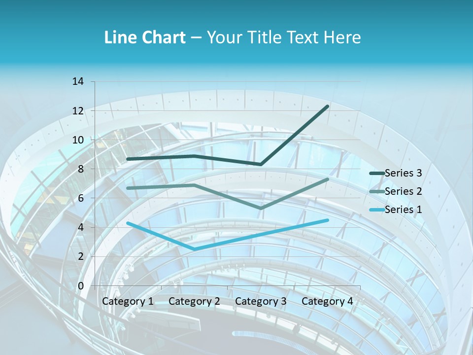 Perspective Design Circle PowerPoint Template
