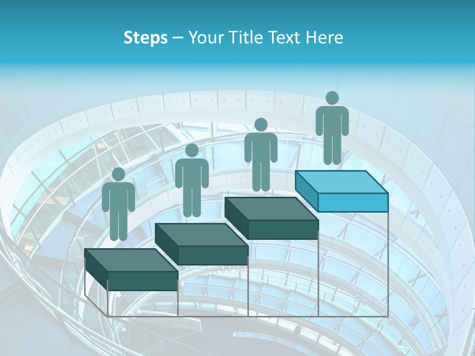 Perspective Design Circle PowerPoint Template