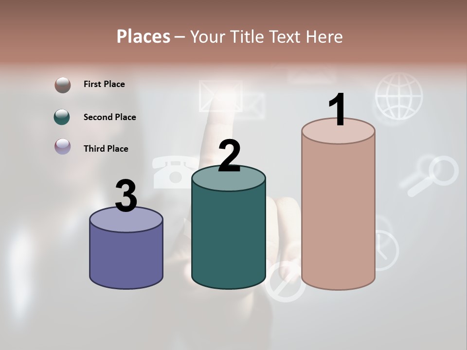 Data Connection Digit PowerPoint Template