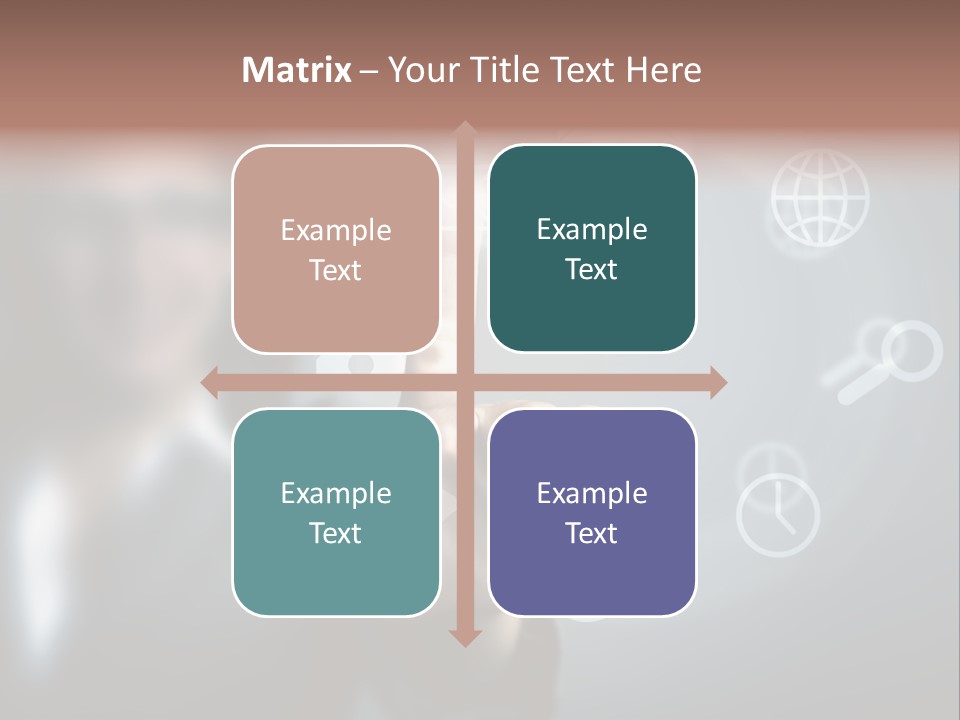 Data Connection Digit PowerPoint Template
