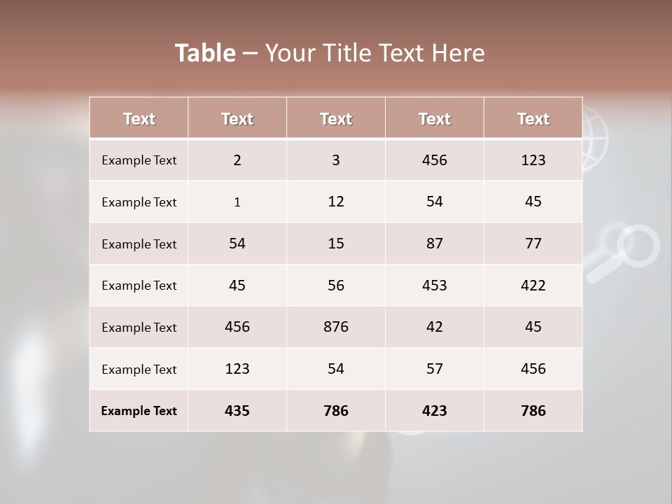 Data Connection Digit PowerPoint Template