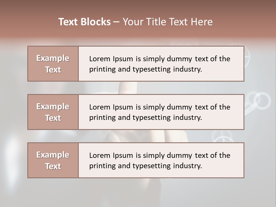 Data Connection Digit PowerPoint Template