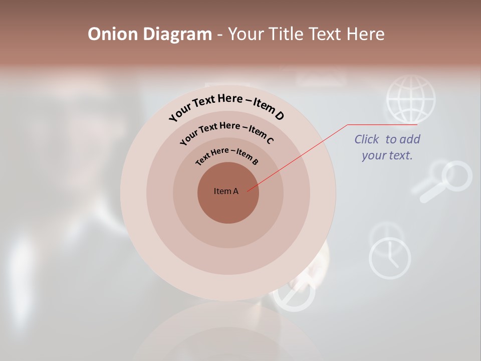 Data Connection Digit PowerPoint Template