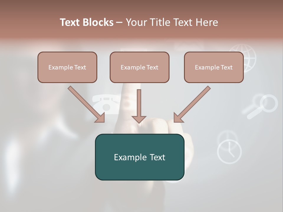 Data Connection Digit PowerPoint Template