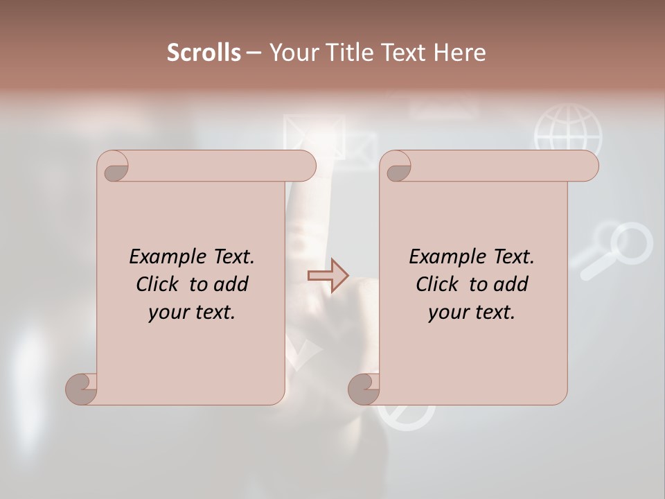 Data Connection Digit PowerPoint Template