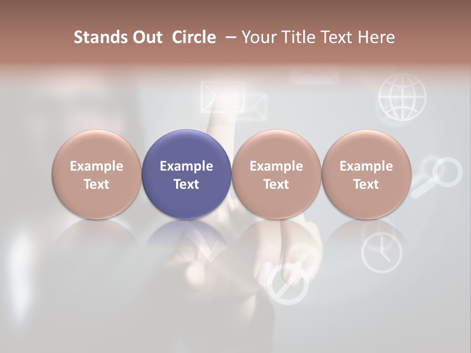 Data Connection Digit PowerPoint Template