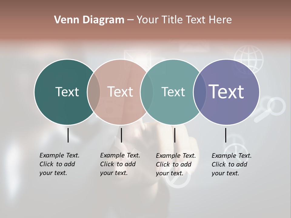Data Connection Digit PowerPoint Template