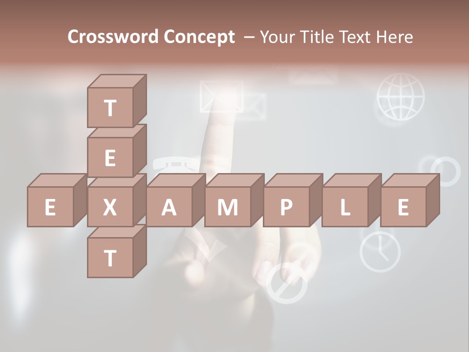 Data Connection Digit PowerPoint Template