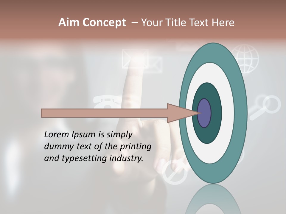 Data Connection Digit PowerPoint Template