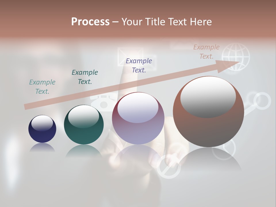 Data Connection Digit PowerPoint Template