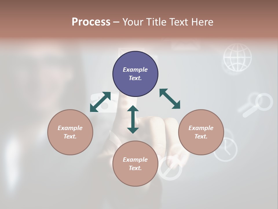 Data Connection Digit PowerPoint Template