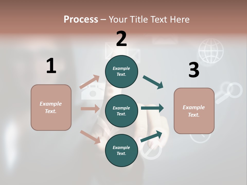 Data Connection Digit PowerPoint Template