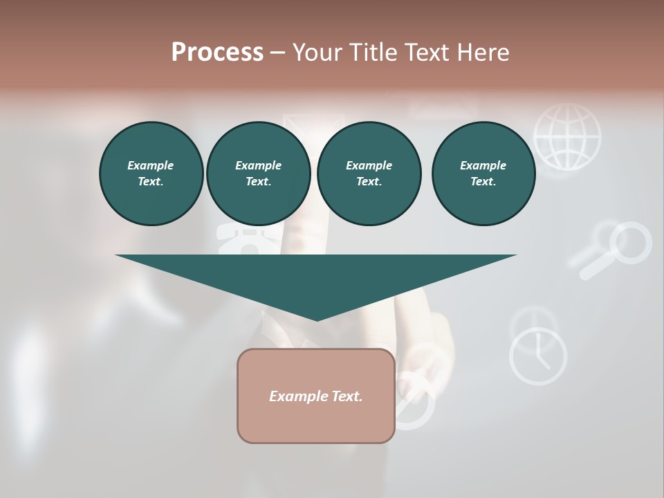 Data Connection Digit PowerPoint Template