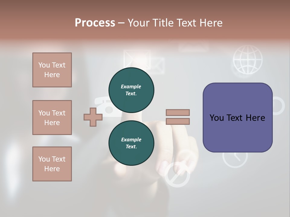 Data Connection Digit PowerPoint Template