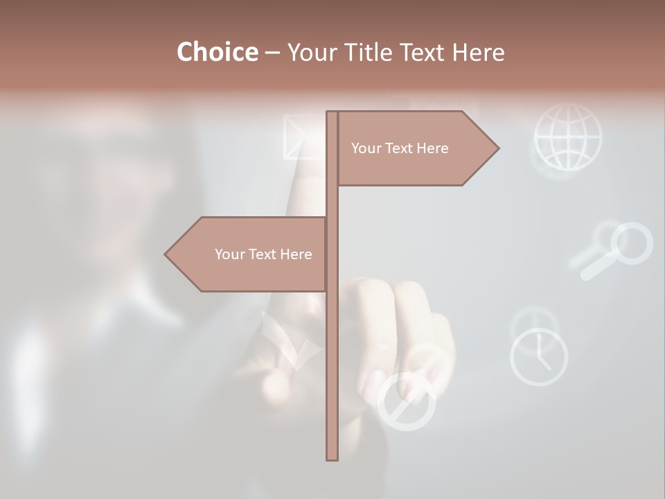 Data Connection Digit PowerPoint Template