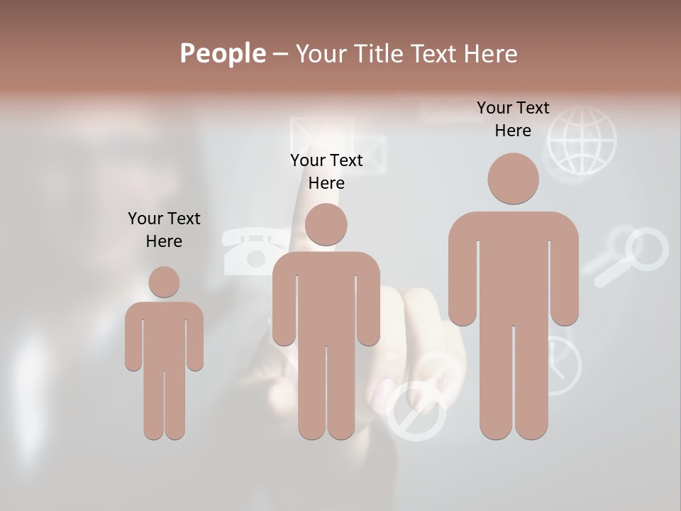 Data Connection Digit PowerPoint Template
